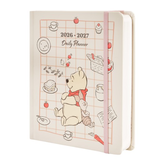 Agenda Escolar 2026/2027 Dia Página M Winnie the Pooh com Lomo