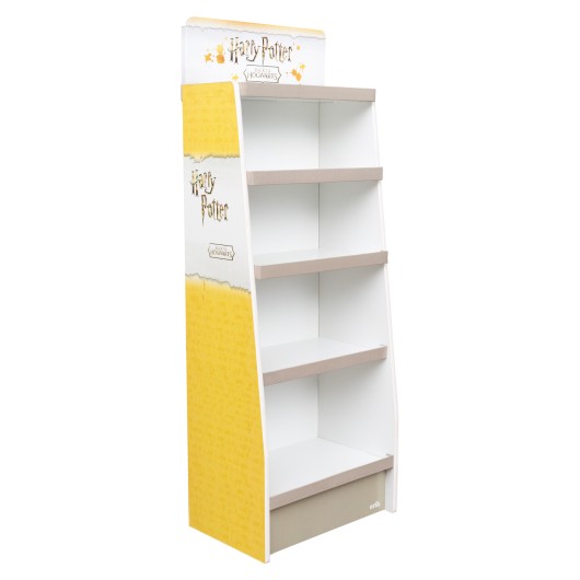 Expositor 1/4 Palete Carton 5 Prateleiras Harry Potter
