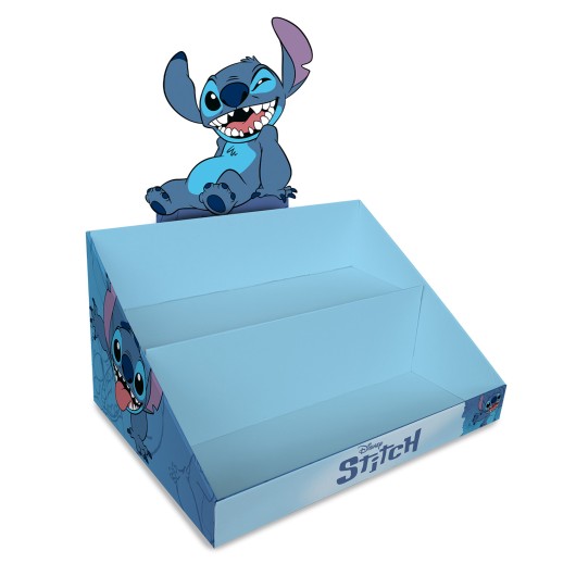 Expositor de Mesa Decorado Stitch - 48x37,5x29cm