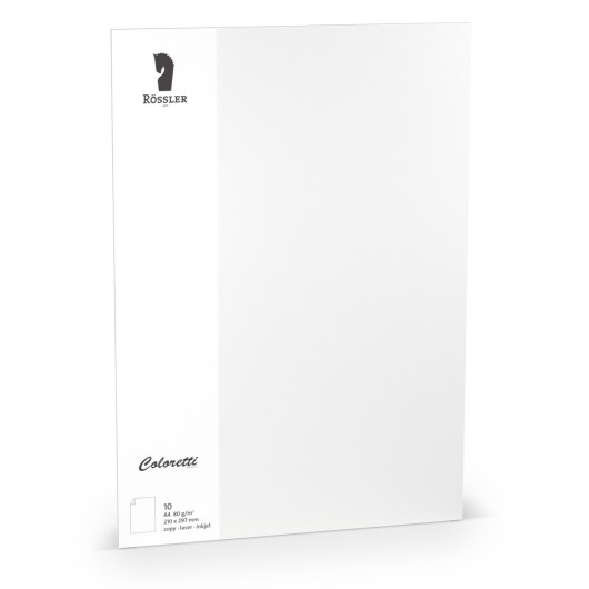 Fólio A4 Coloretti 10 Unidades Branco