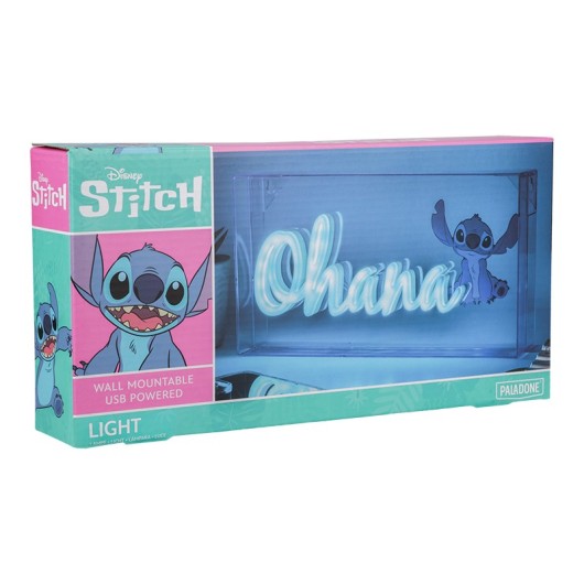 Lâmpada Disney Lilo e Stitch Ohana