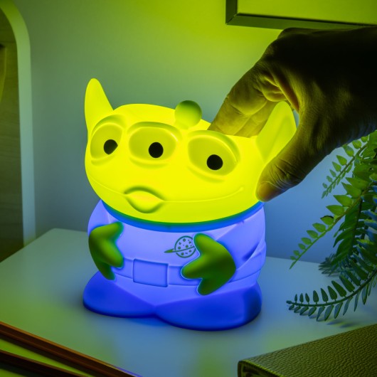 Lâmpada Recargável Silicona Toy Story Alien
