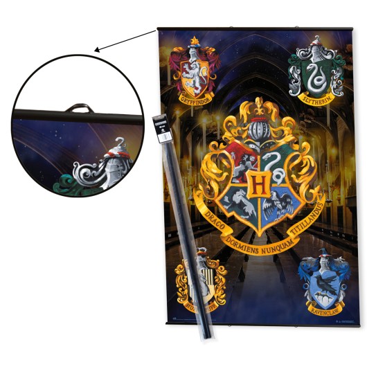 Pack Cabide com Poster Harry Potter 3