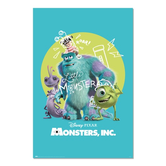 Poster Disney Pixar Monstros SA