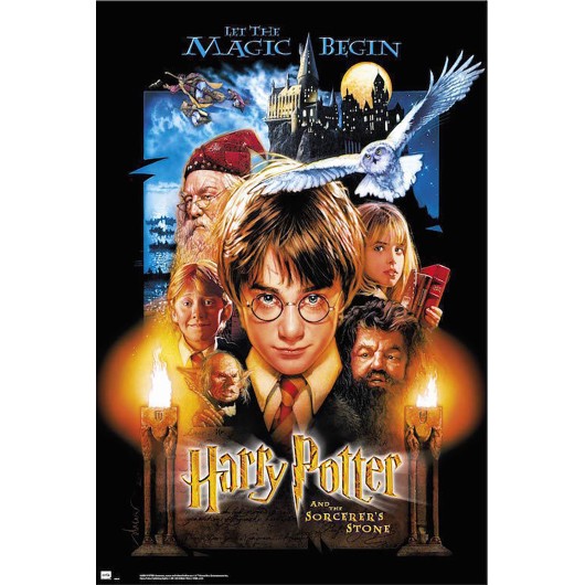Poster Harry Potter e a Pedra Filosofal