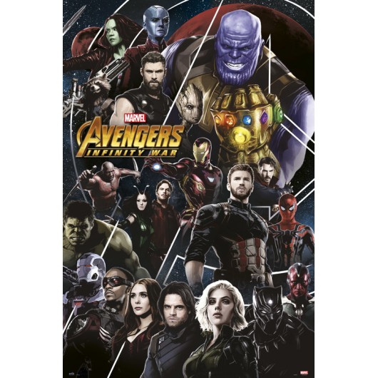 Póster Avengers: Infinity War 2