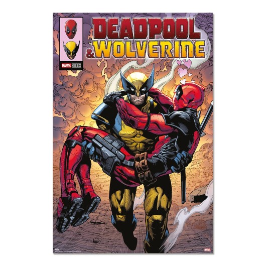 Póster Marvel Deadpool e Lobezno 1