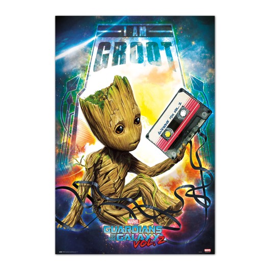 Poster Marvel: Guardiões da Galáxia 2 - Groot