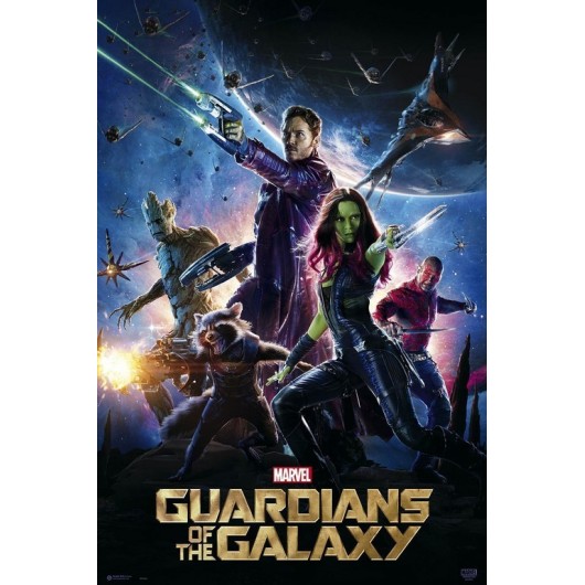 Poster Marvel Guardiões da Galáxia Oficial