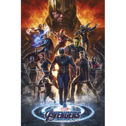 Poster Marvel: Los Vengadores - Endgame 2