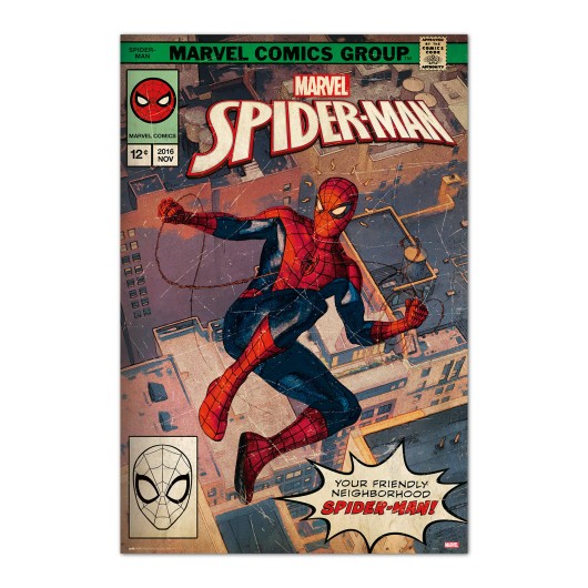 Poster Marvel: Capa do Comic do Spiderman