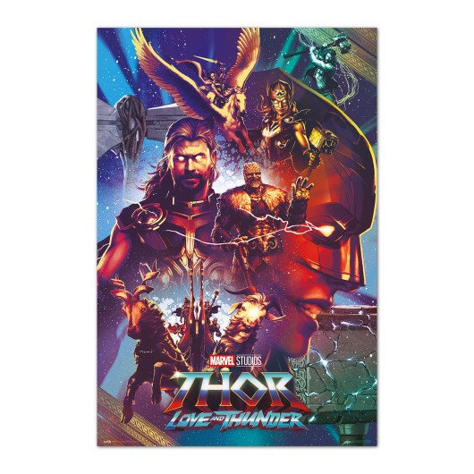 Poster Marvel Thor: Love and Thunder
