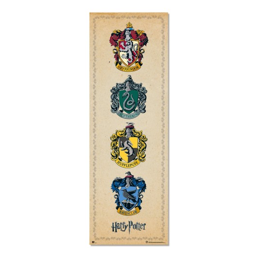 Poster Porta Harry Potter: Escudos