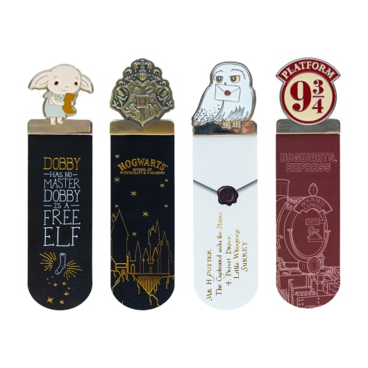 Set de 4 Marcadores Harry Potter