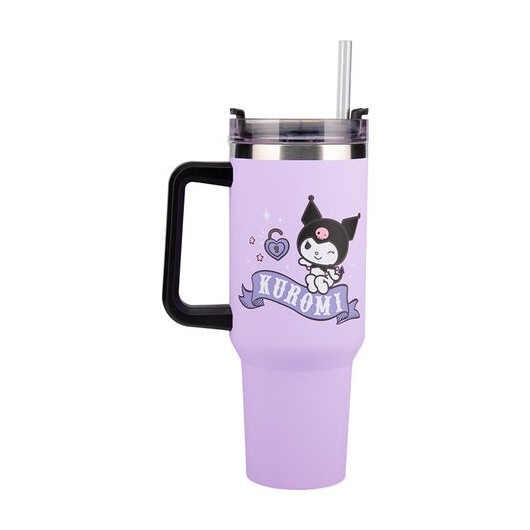 Caneca de Viagem Kuromi Hello Kitty