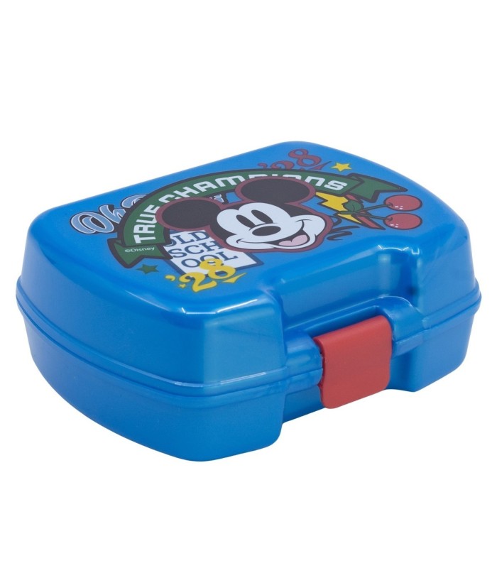 Mickey Mouse Sandwichera Snack True Champions