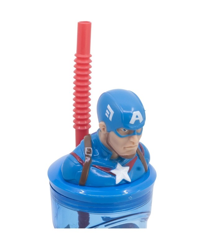 Caneca 3D 360 ml Avengers – Capitão América