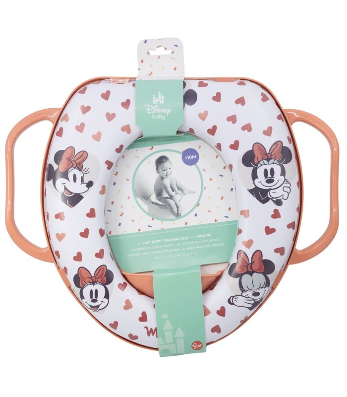 MINI REDUTOR DE WC COM ASAS MINNIE MOUSE