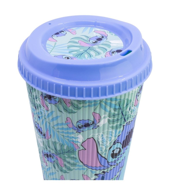 Copo de Café Reutilizável Stitch Aloha – 790 ml