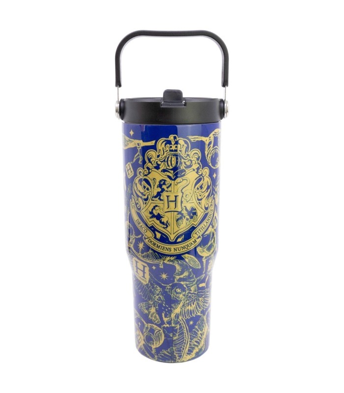 Copo Cool Térmico Inox com Asa 860 ml Harry Potter