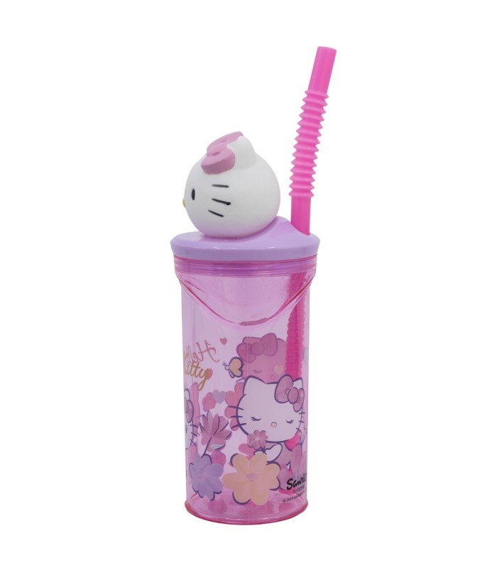 COPO FIGURITA 3D 360 ML HELLO KITTY