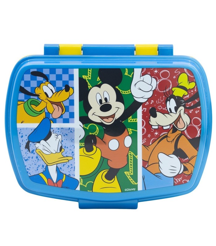 Mickey Mouse – Fiambrera Retangular Mickey Divertido
