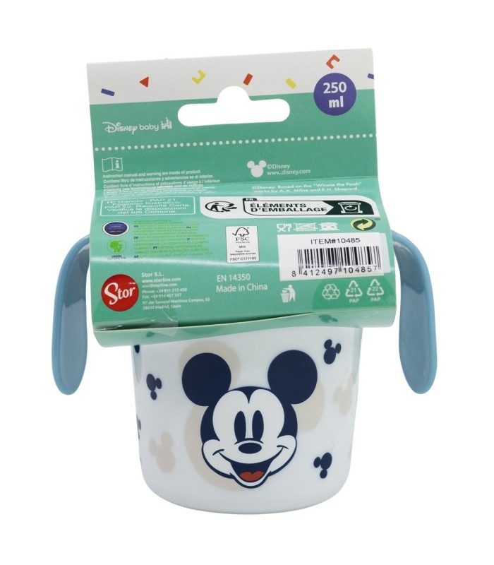 Caneca de Aprendizagem 250 ml Mickey Mouse