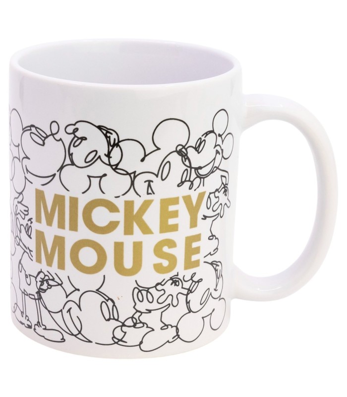 Caneca de Cerâmica 325 ml Mickey Mouse - Caixa de Presente