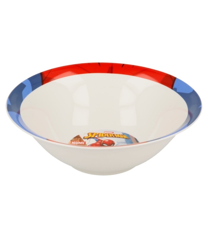 Conjunto de Cerâmica Spiderman (Prato, Tigela, Caneca) em Caixa