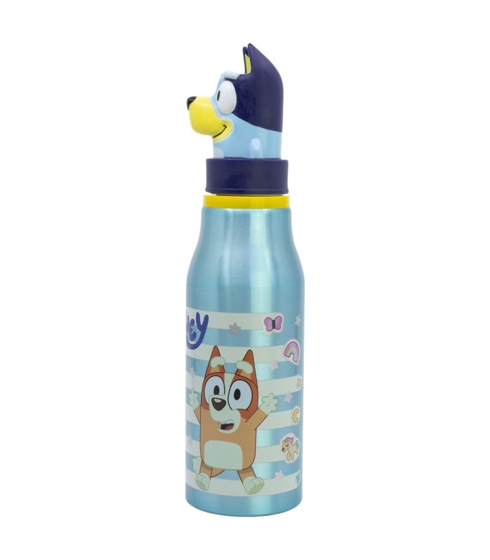 Garrafão de Alumínio Bluey 690 ML com Figura 3D