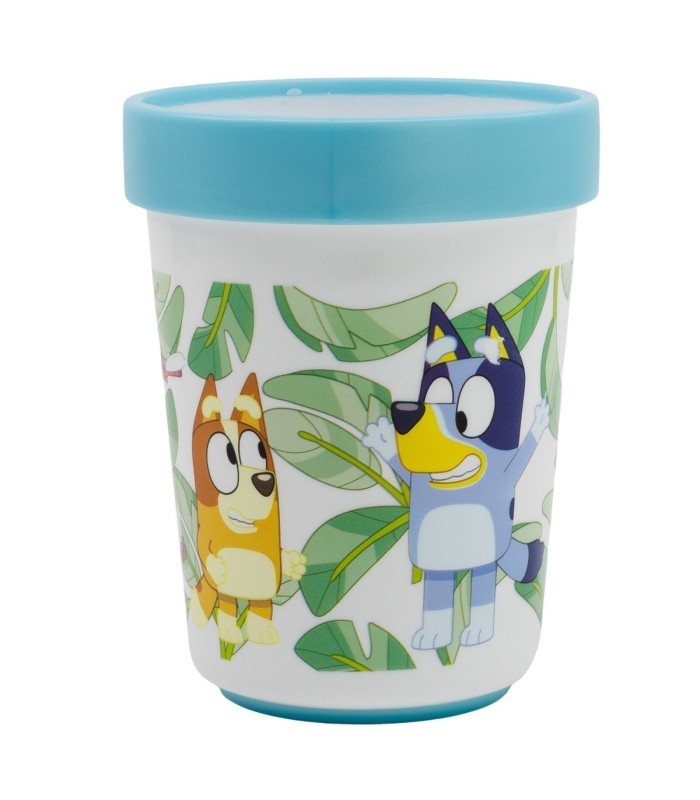 Copo Antideslizante Premium Bicolor 260 ml Bluey