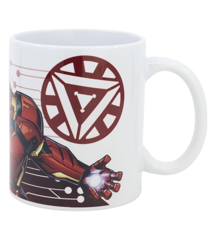 Caneca Cerâmica 325 ml Avengers Ironman em Caixa