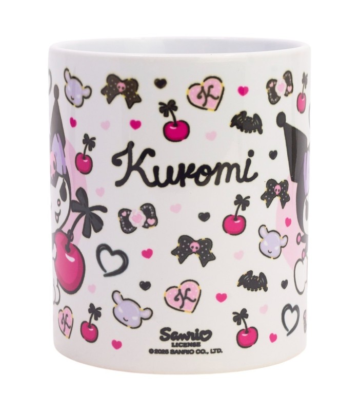 Caneca Cerâmica Kuromi 325 ml