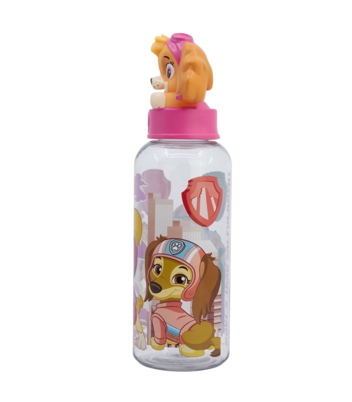 Botelha 3D 560 ML Patrulha Canina Meninas Superpoderes