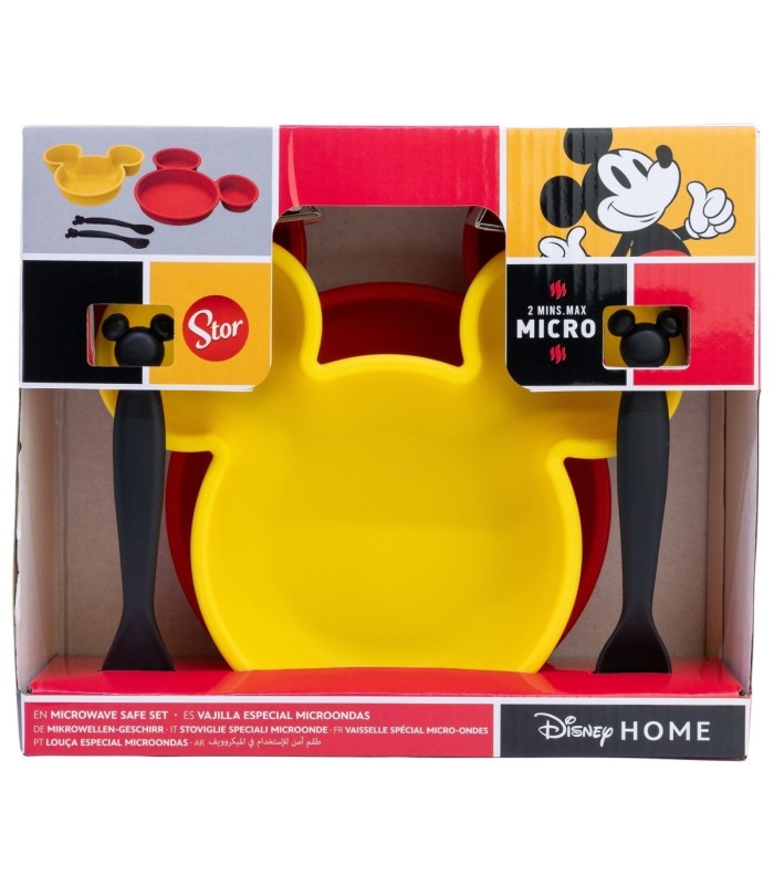Conjunto 4 PCS de Louça Mickey Mouse True Champions