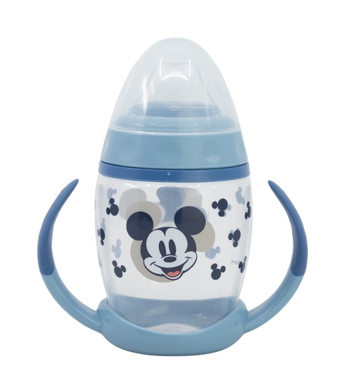 Caneca de Aprendizagem Mickey Mouse 270 ml com Boquilha de Silicone