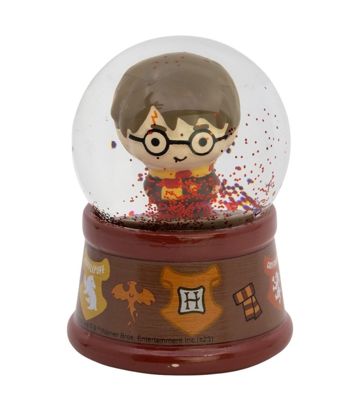 Globo de Neve Harry Potter em Caixa de Presente