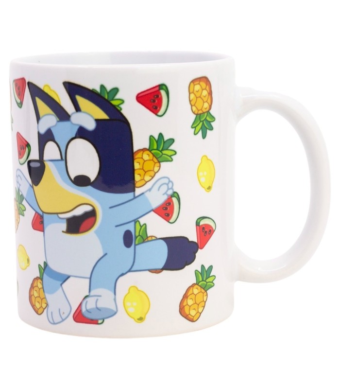Caneca Cerâmica Bluey Tutti Frutti 325 ml