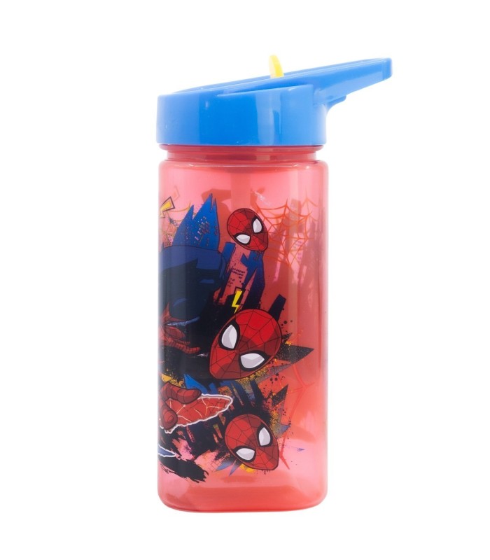 Garrafa Quadrada 510 ML Spider-Man Moving Target