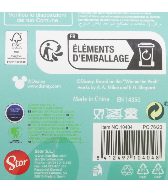 Biberão Mickey Mouse 360 ml com Tetina de Silicone e Asas