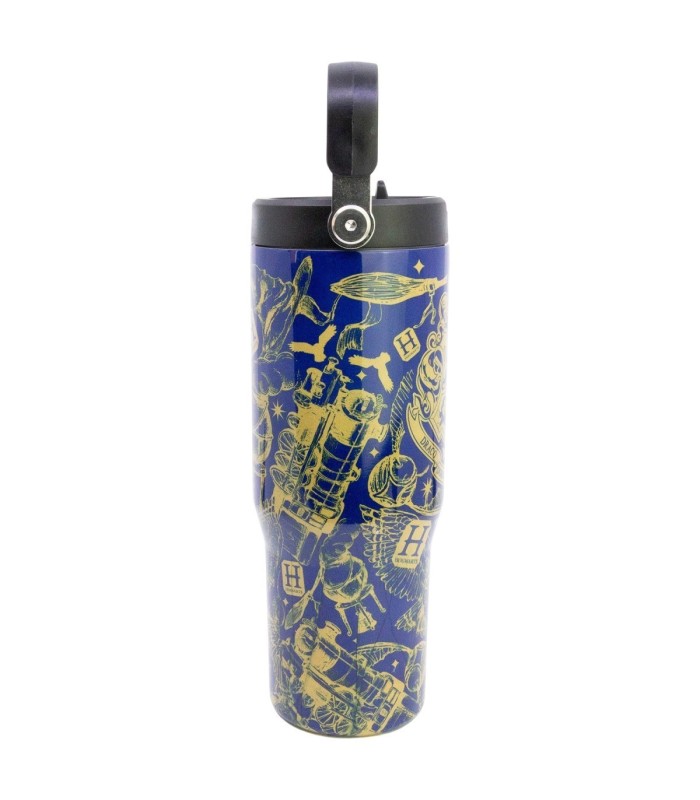 Copo Cool Térmico Inox com Asa 860 ml Harry Potter