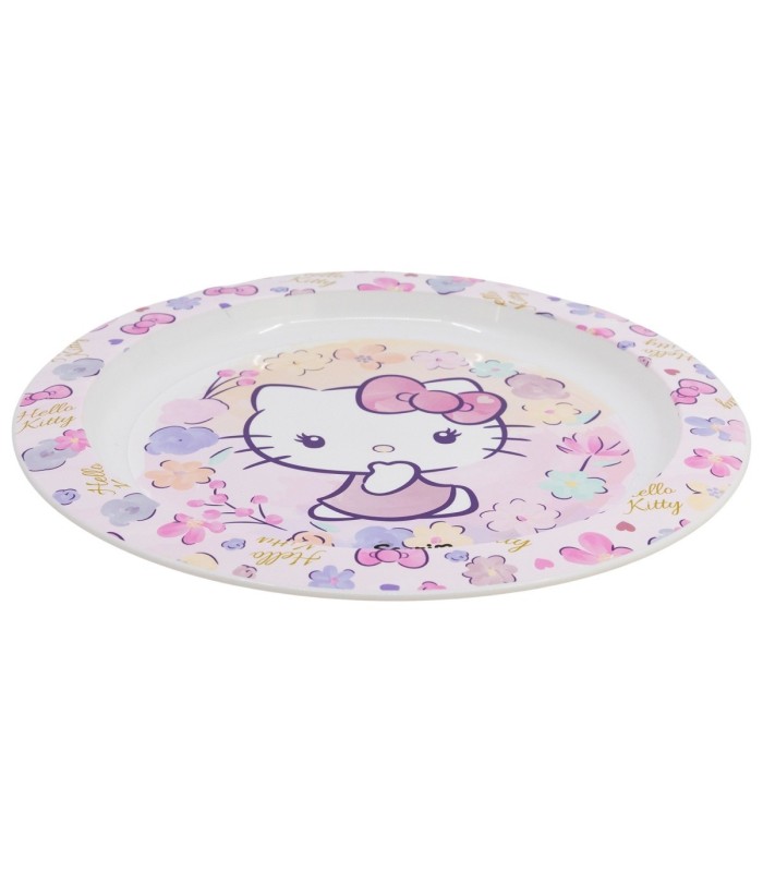 Prato Micro Hello Kitty – Infantil e Reutilizável