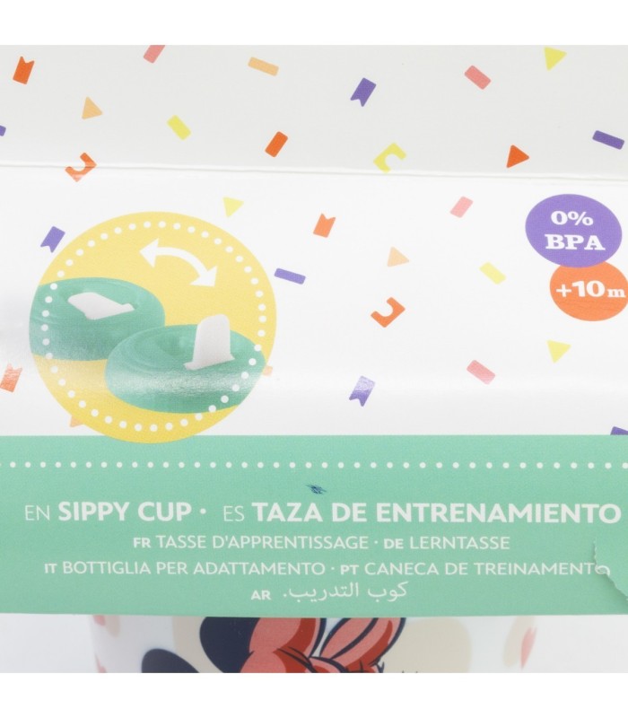 Caneca de Aprendizagem 250 ml Minnie Mouse