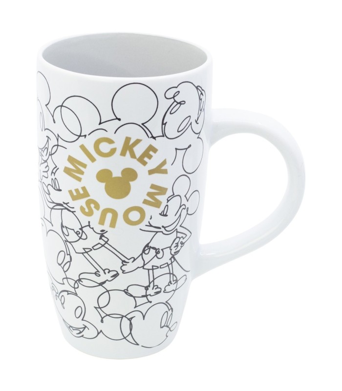 Caneca de Cerâmica Latte 695 ml Mickey Mouse em Caixa de Presente