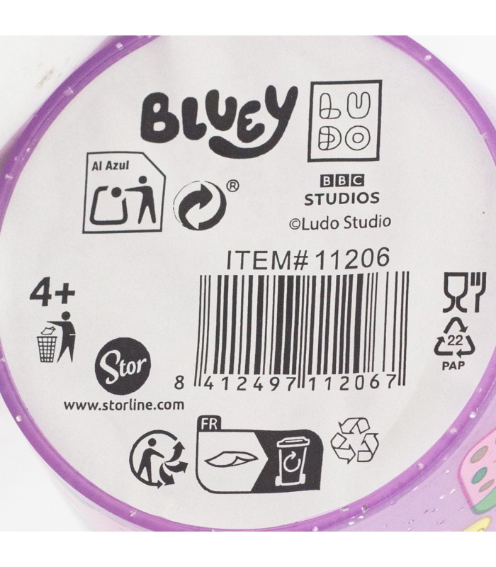 Conjunto 4 PCS Copos PP Bluey 285 ML