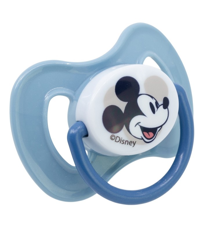 SET 2 CHUPETAS SILICONE REVERSÍVEIS MICKEY MOUSE