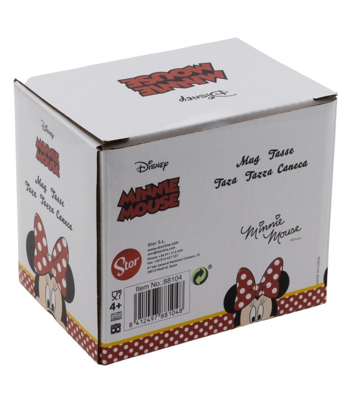 Caneca Cerâmica 325 ml Minnie Mouse So Edgy Bows