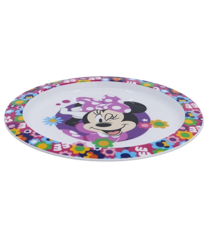 Prato Micro Minnie Mouse Bold Florals