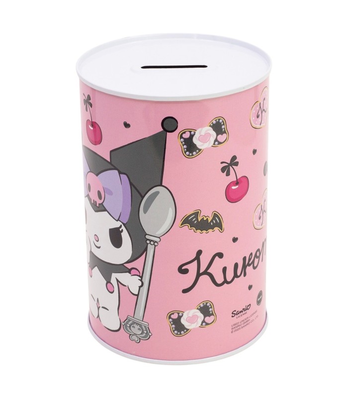 Poupança Metálica Kuromi para Crianças