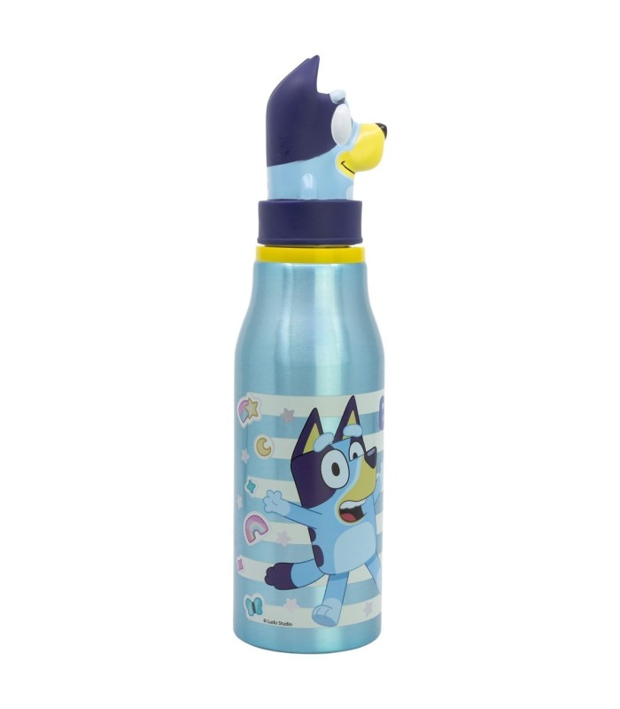 Garrafão de Alumínio Bluey 690 ML com Figura 3D